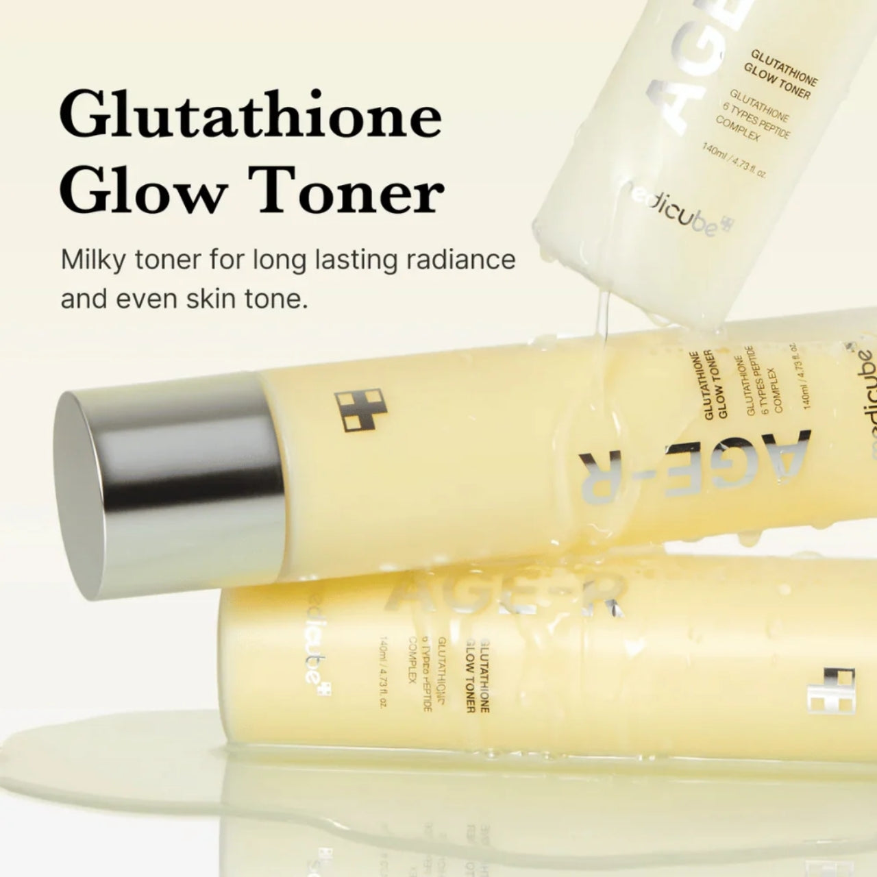 AGE-R Glutathione Glow Toner [140ml]