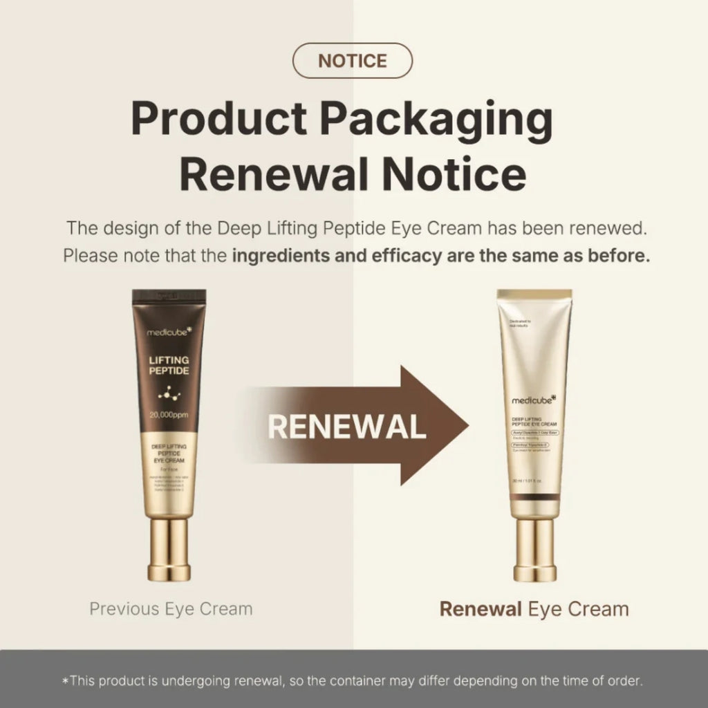 Deep Lifting Peptide Eye Cream For Face [30ml]