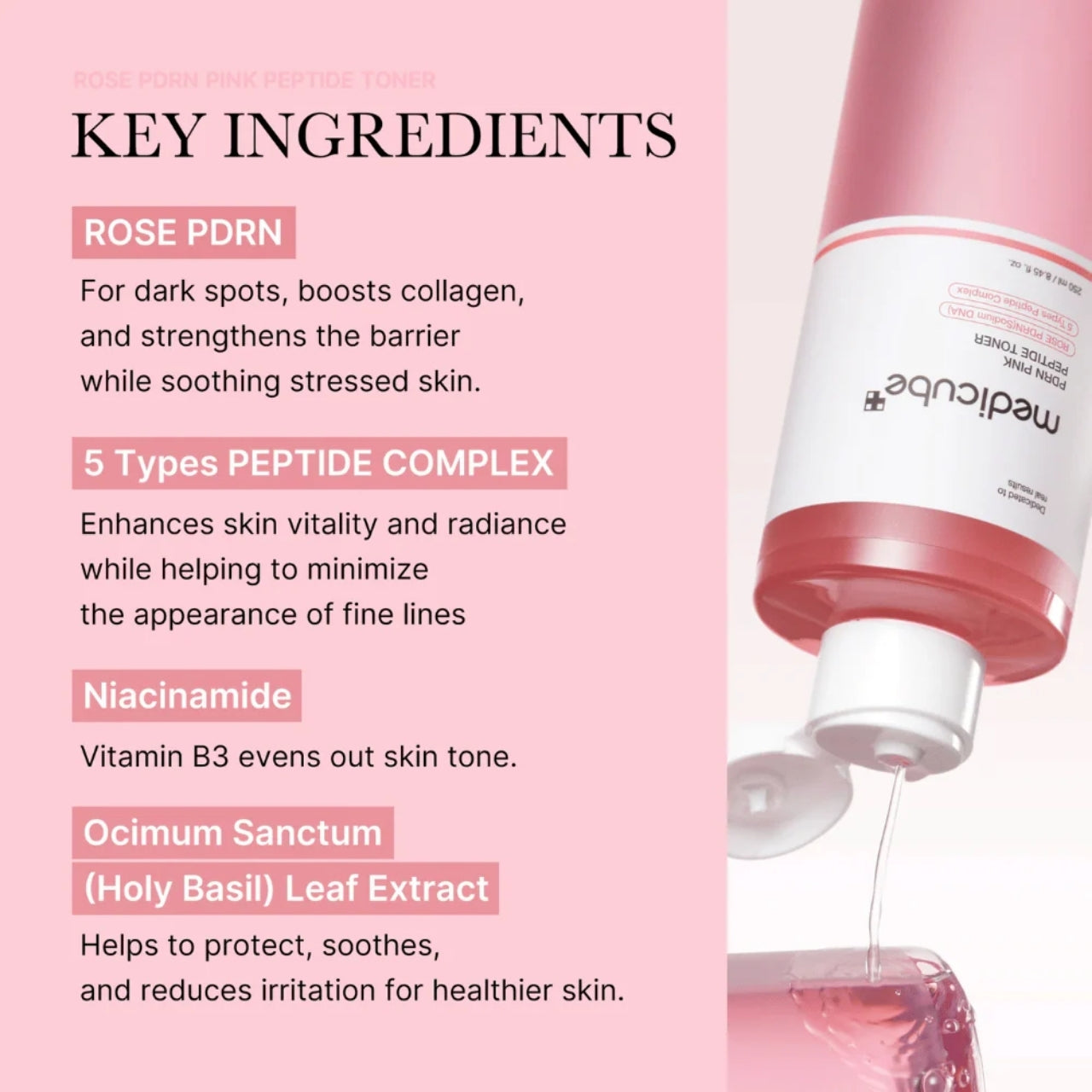 PDRN Pink Cica Soothing Toner [250ml]