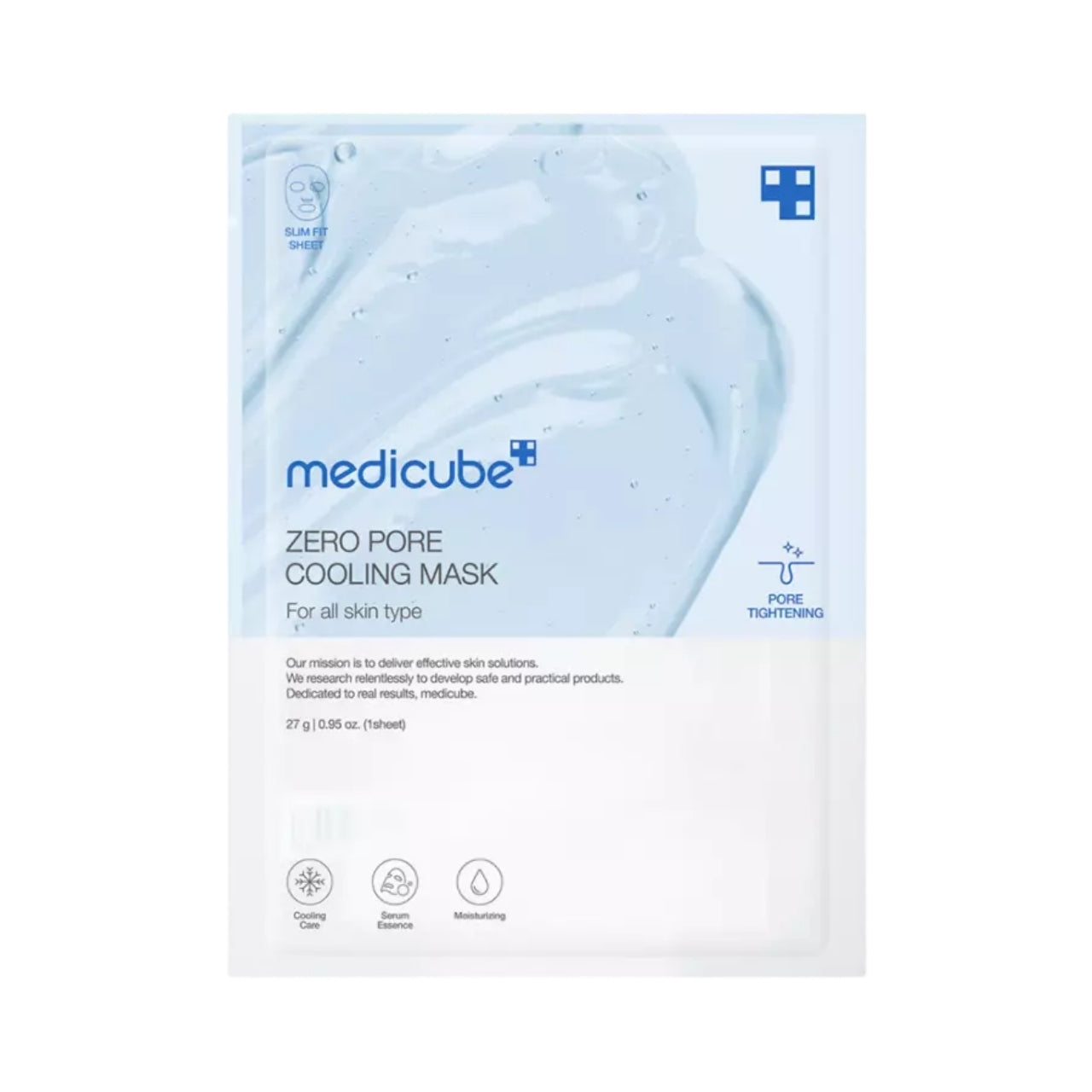 Zero Pore Cooling Mask [27g]