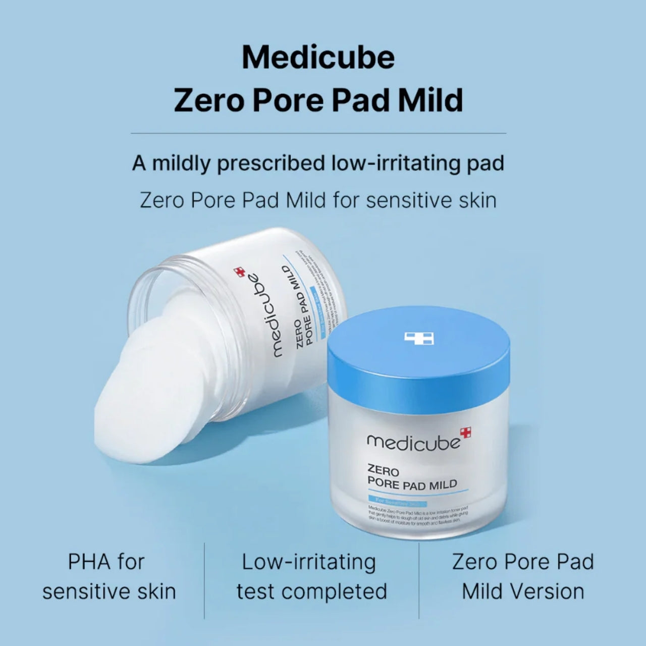 Zero Pore Pad Mild - 70 pads